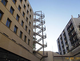 Treppenkonstruktion für Deutsche Botschaft in Paris